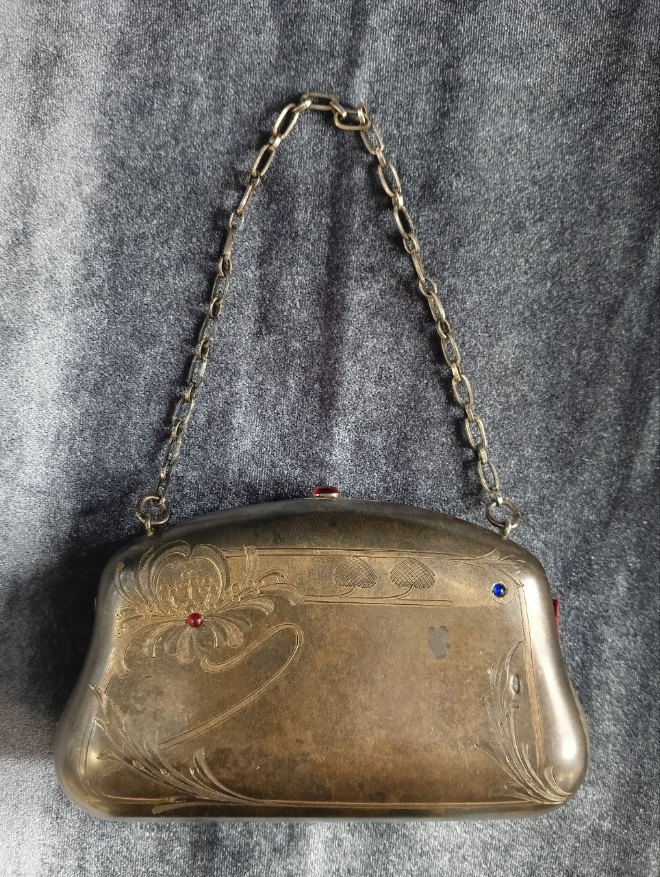 Серебряная Сумочка-ридикюль, Москва, кон. XIX - нач. XX в.