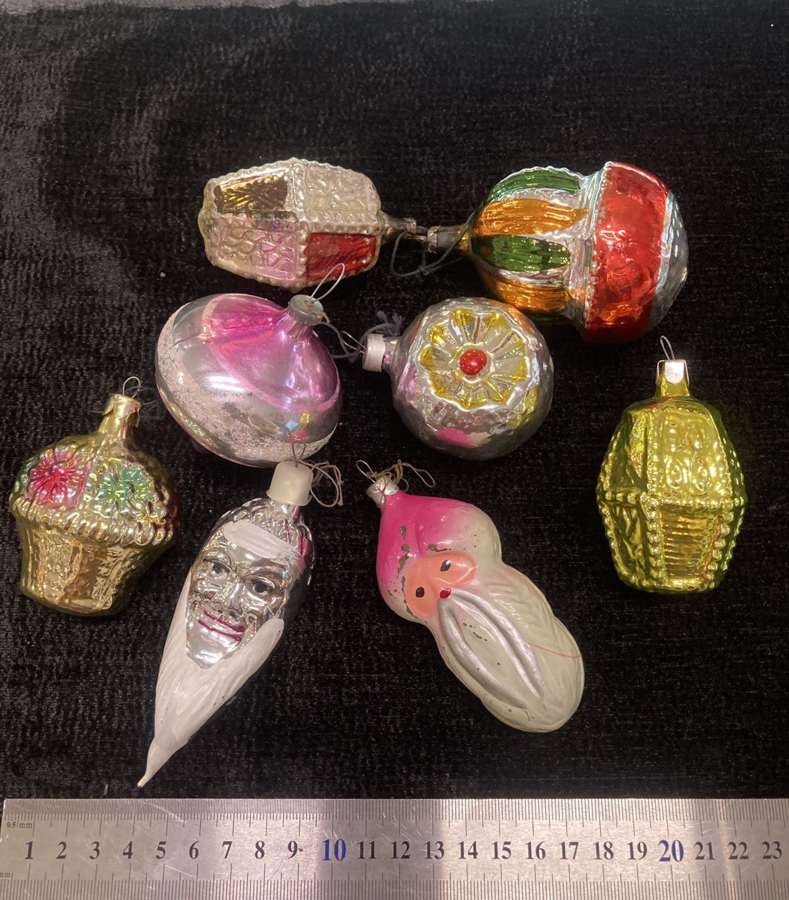 Игрушки на елку. СССР.