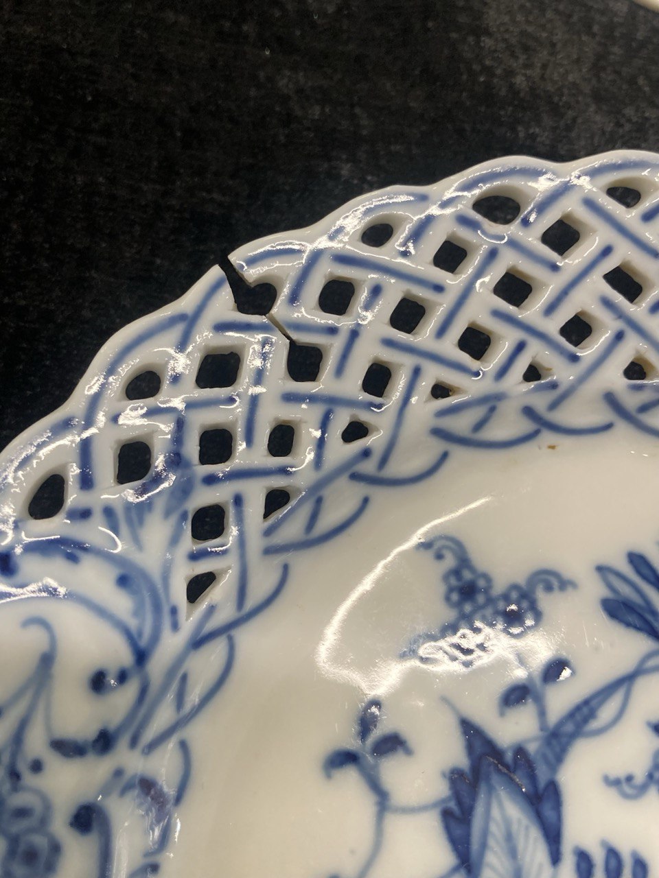 Блюдца. 6 шт. Мейсенский фарфор.