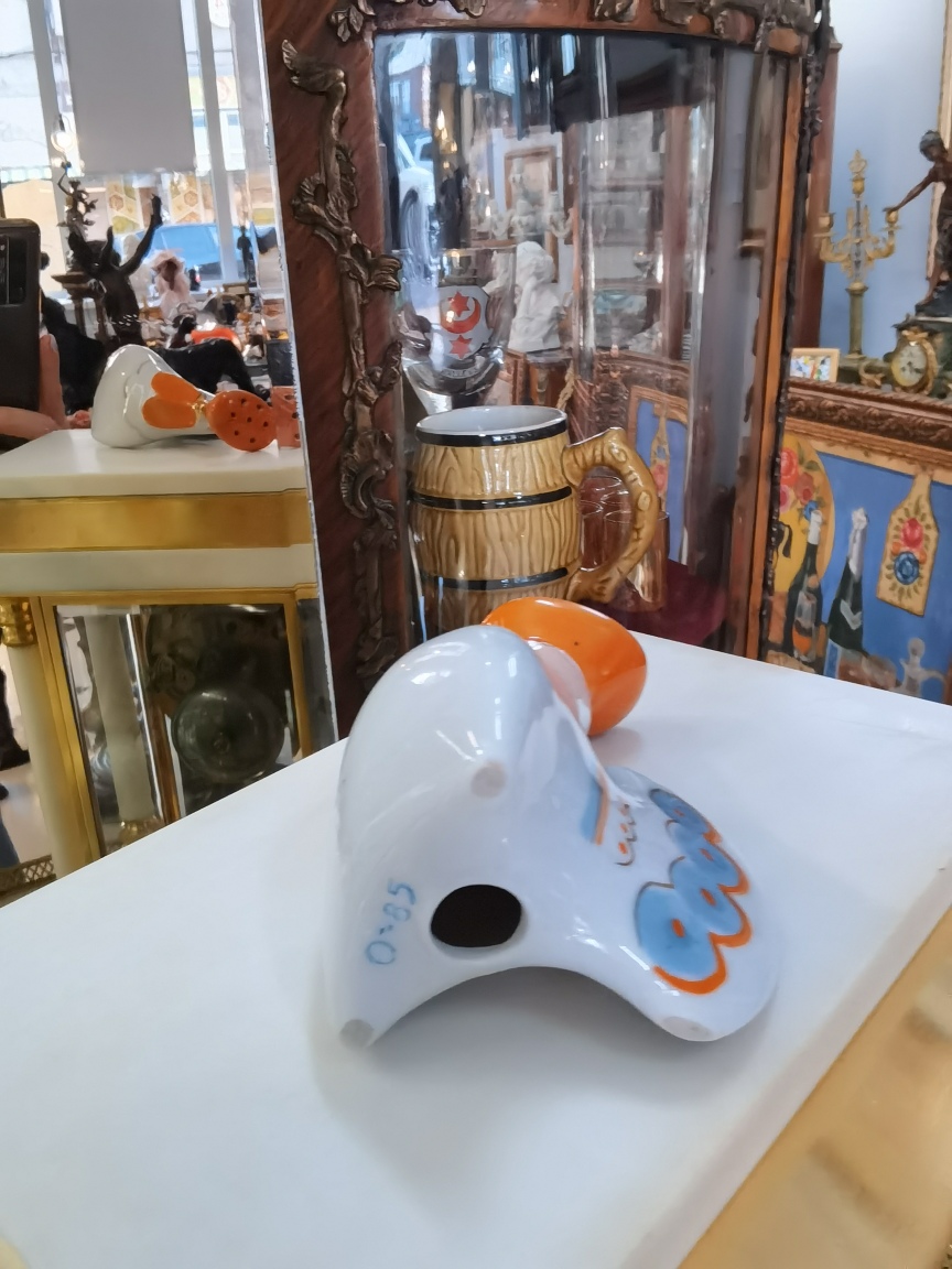 Фарфоровая перечница "Петушок"