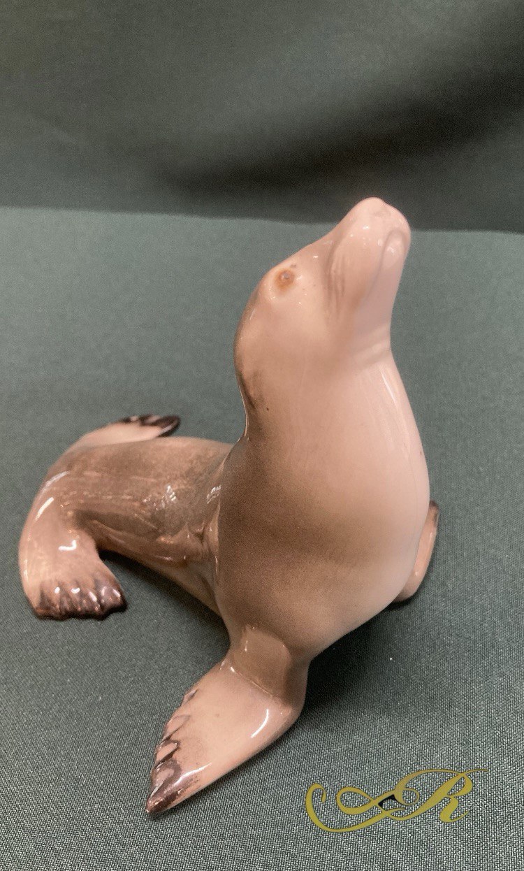 Статуэтка "Тюлень", СССР, сер. ХХ в.