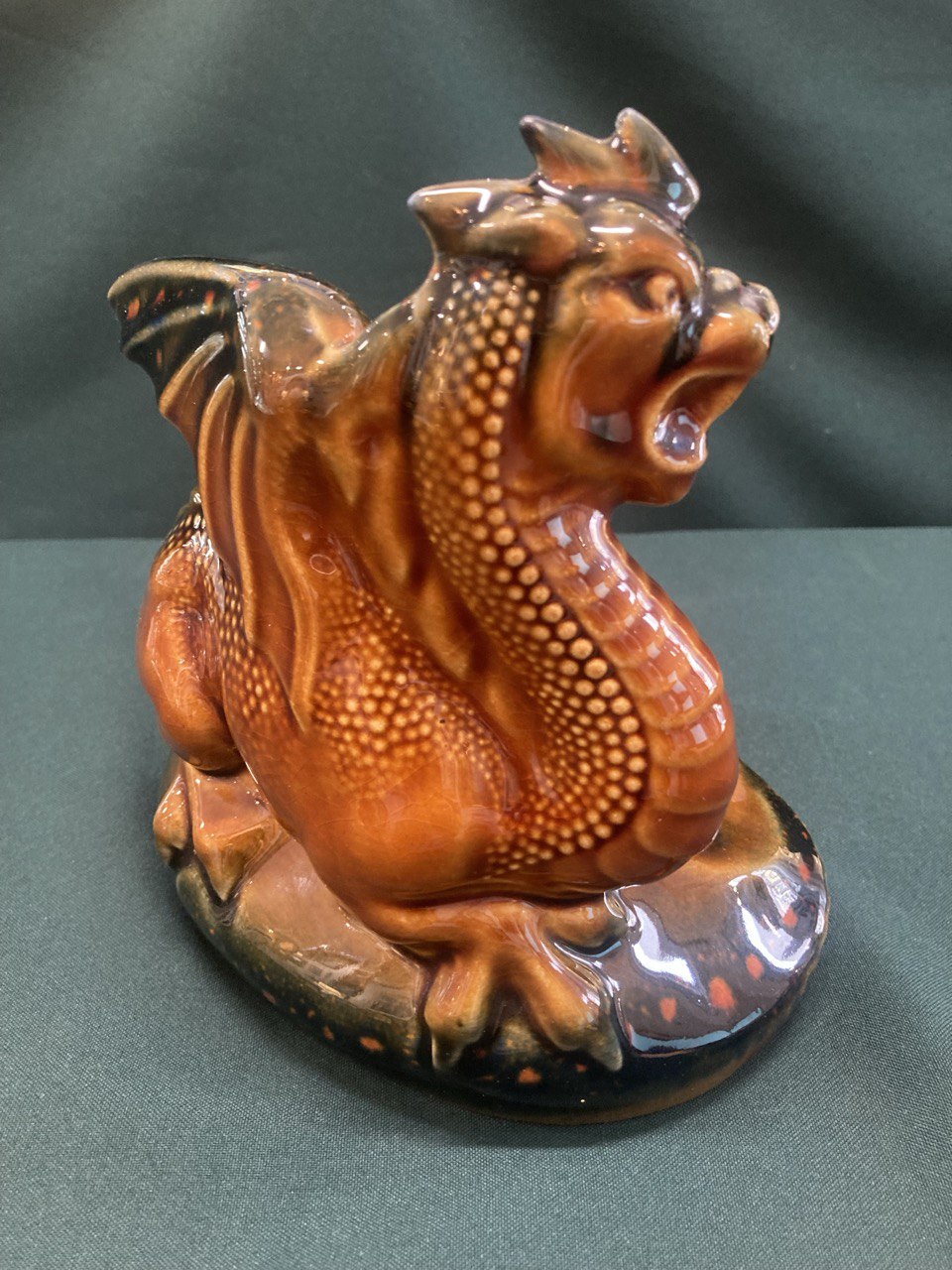 Пепельница " Дракон" Керамика. СССР.