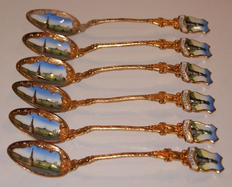 Ложки чайные «Москва», СССР,    сер. XX в.