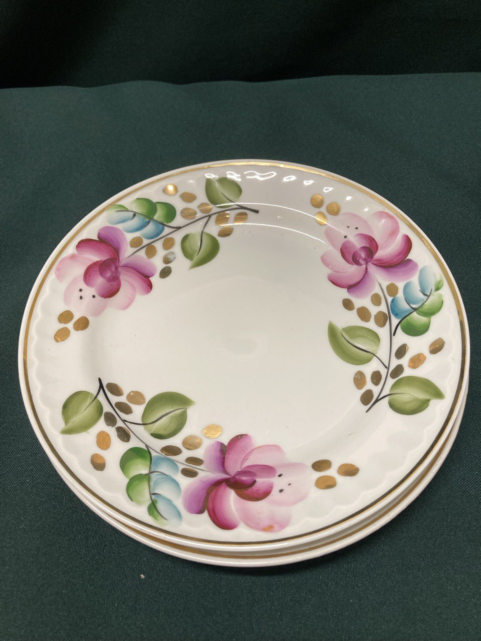 Фарфоровый чайный сервиз. Прокопьевский ФЗ.  СССР.