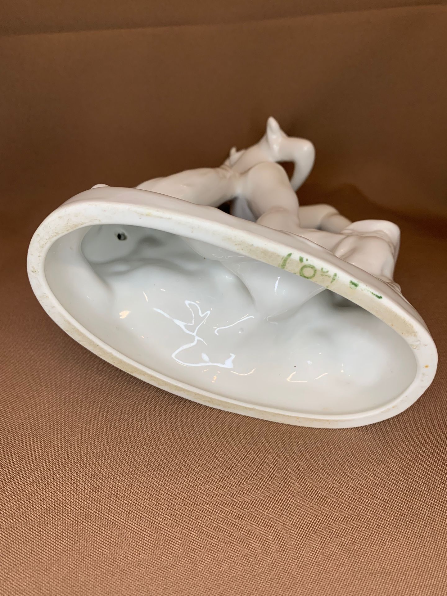 Фарфоровая статуэтка "Балерина кошка" Вербилки,Дфз