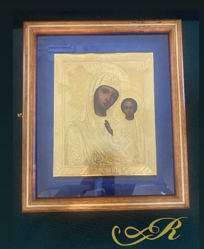 Икона Казанская Божия Матерь. Российская Империя XIX XX в.в.