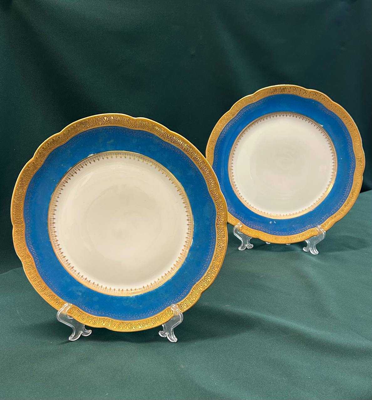 Тарелки Кузнецовские стиль Лимож, XIX в. Российская Империя.