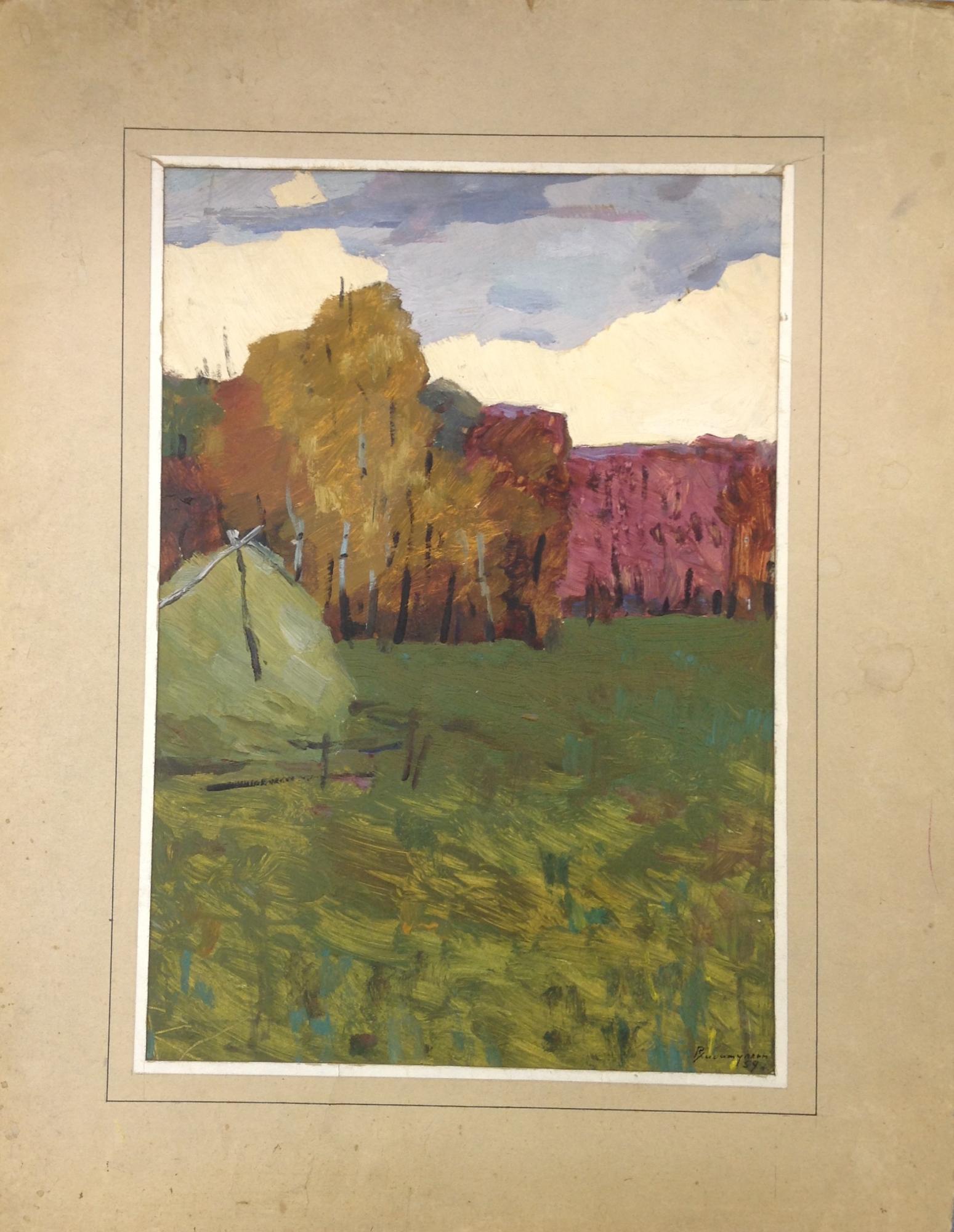 Картина "Осень", автор: Хибатуллин Рефад Ренадович