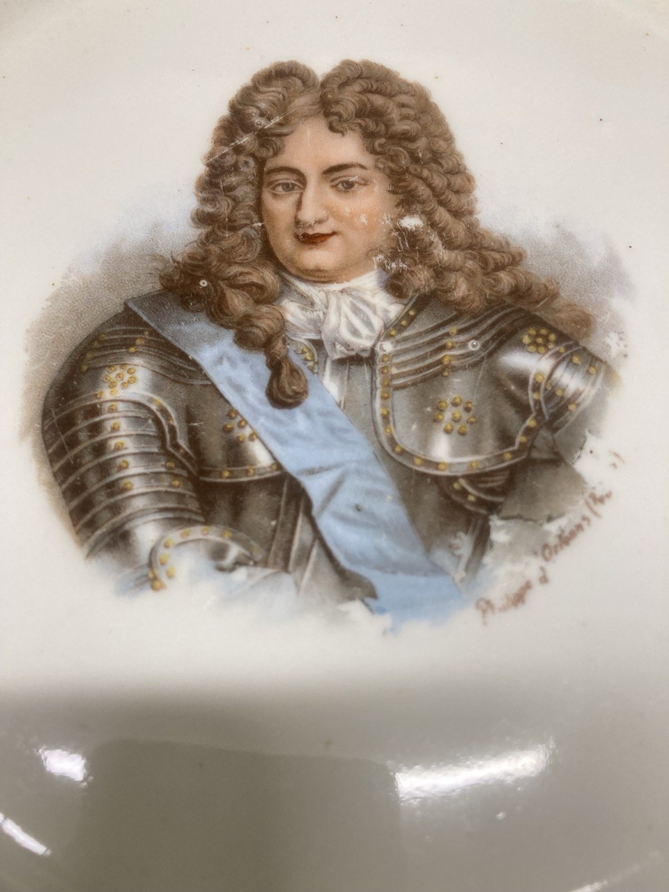 Фарфоровая тарелка декоративная. Германия. Мейсенский фарфор. До 1917 г.