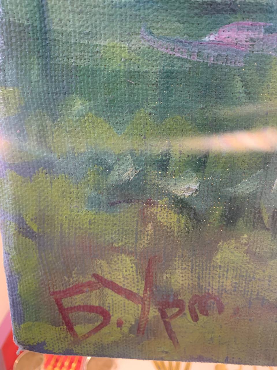 Картина "Аксакал", холст, масло, 80 х 138 см