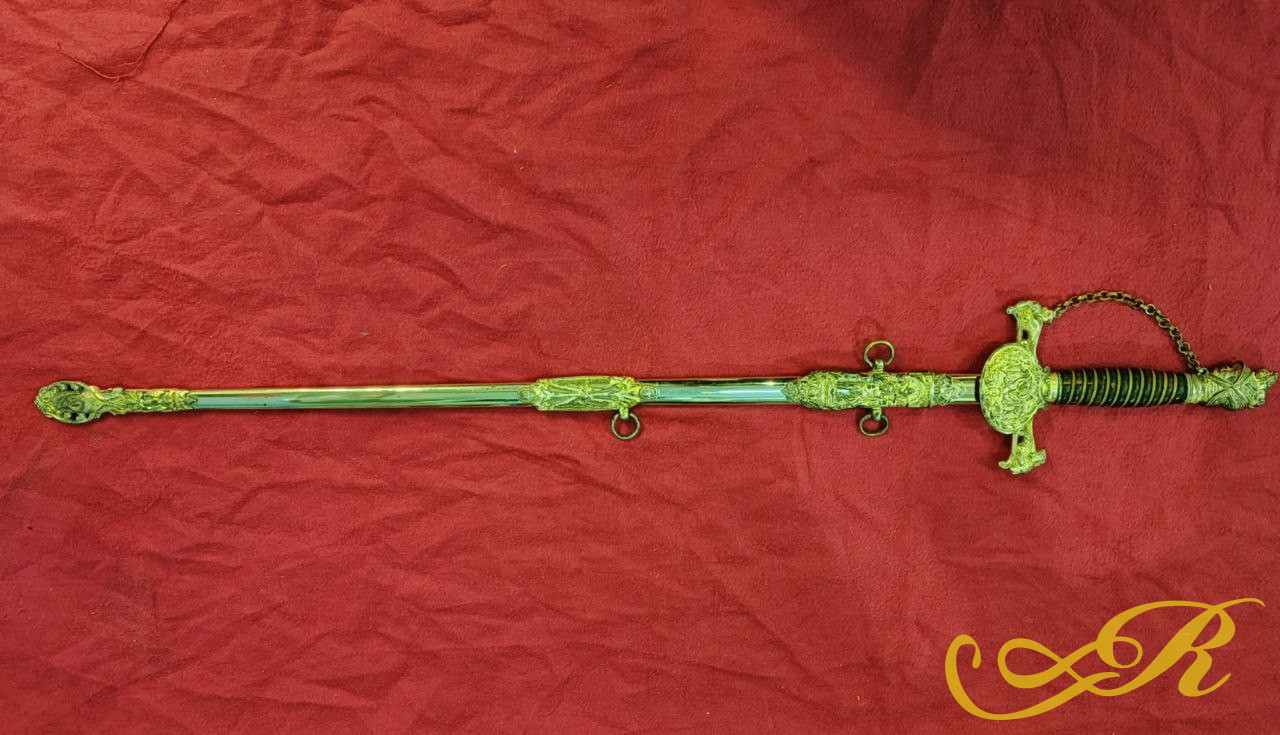  Сабля 94 см Европа FCB голова рыцаря со львом 