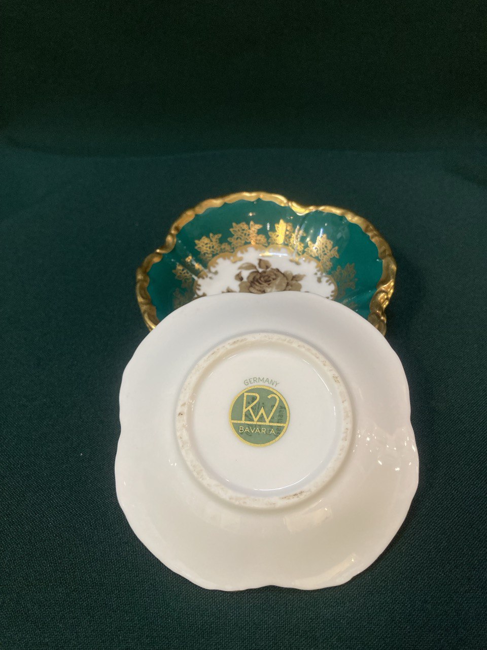 Розетки (зеленые) 3 шт. Бавария.