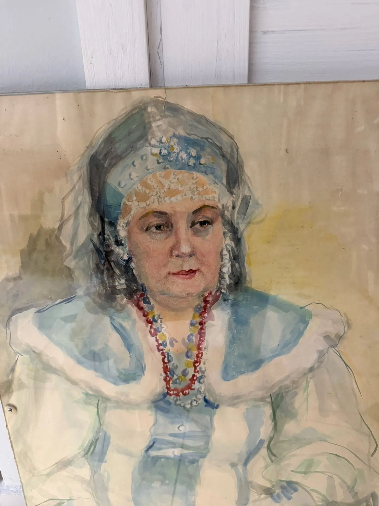 РАСПРОДАЖА! Портрет"Сказочница"народная артистка Н.Н.Туманская . Автор Прыткова Г. Н.