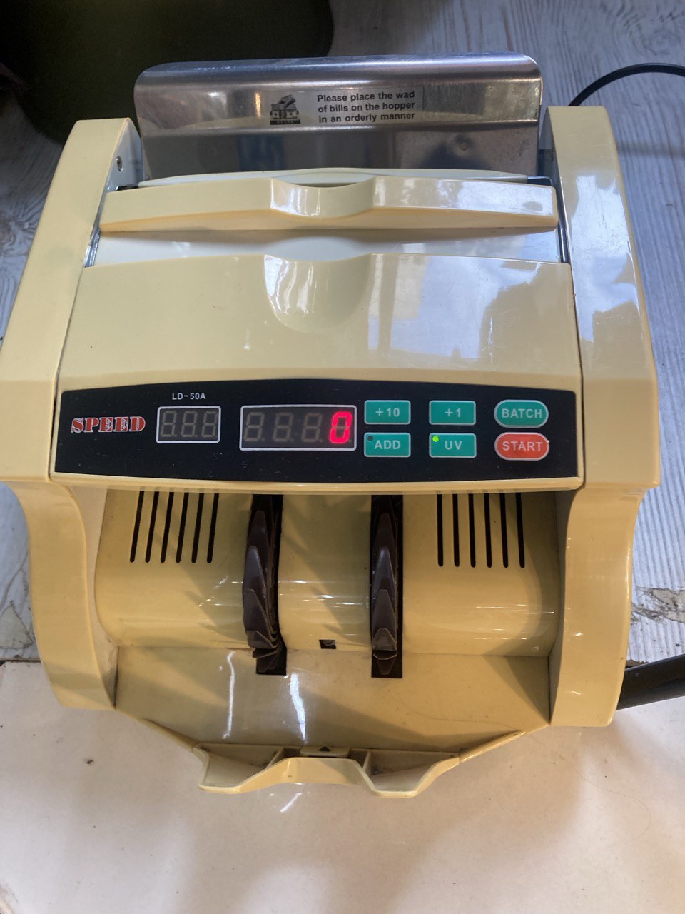 Счетчик для денег.