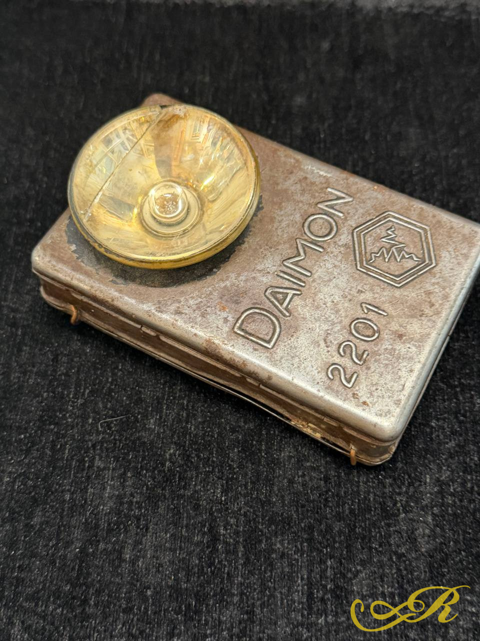 Старинный немецкий карманный электрический фонарь DAIMON 2201, Германия, 1930–1940-е годы.