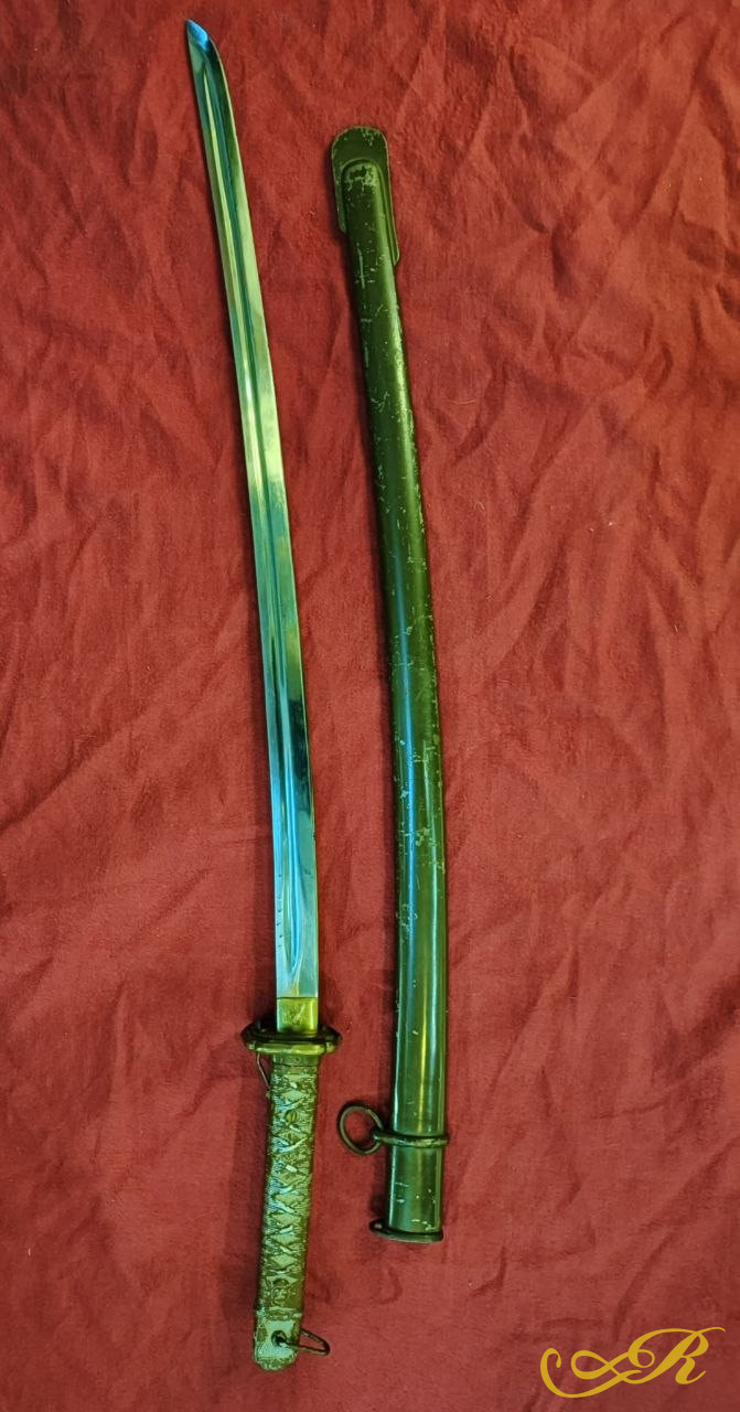  Сабля Япония метал.ручка . Метал. Кожух 96 см 