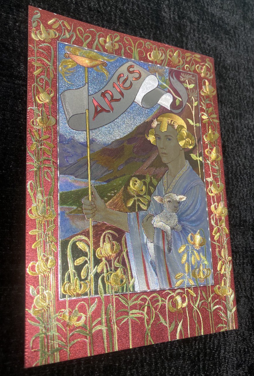 Открытка " Овен" Англия.