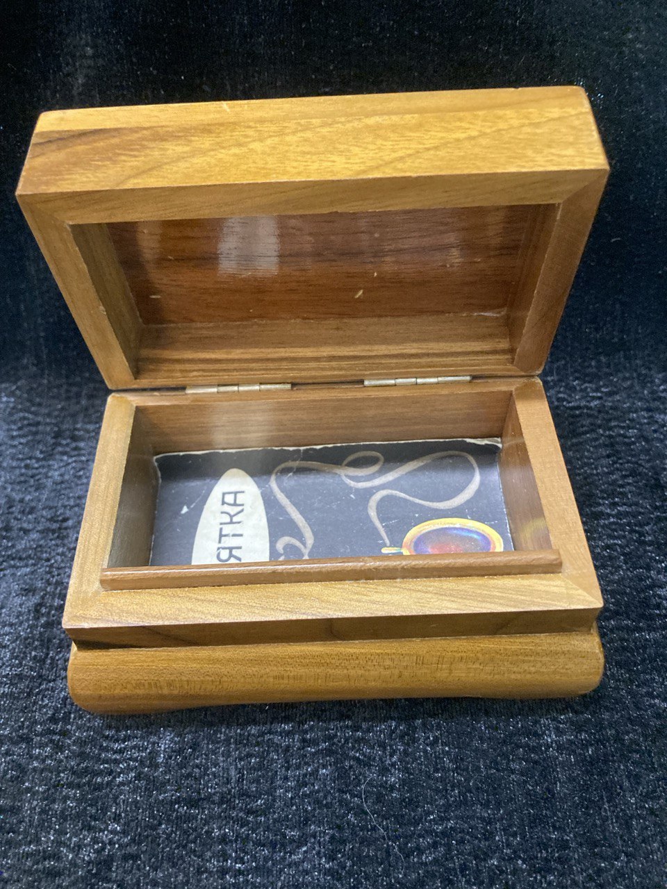 Деревянная шкатулка. СССР.