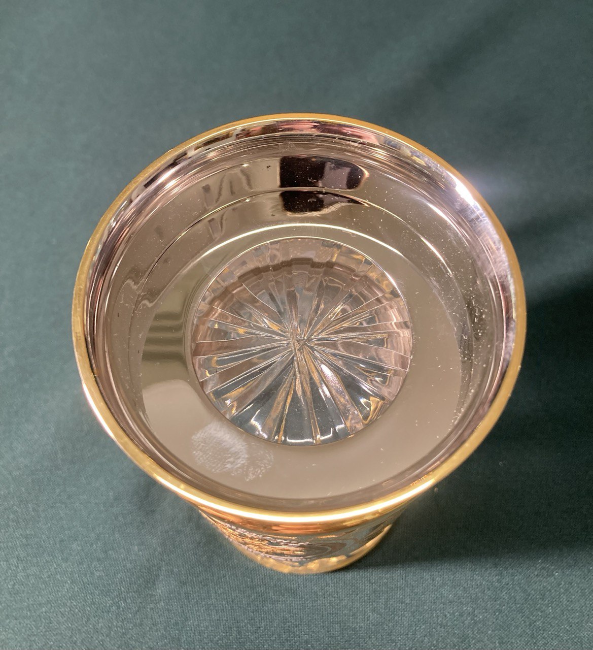 Набор подарочный : подстаканник с ложкой. ЗлатАРМС.