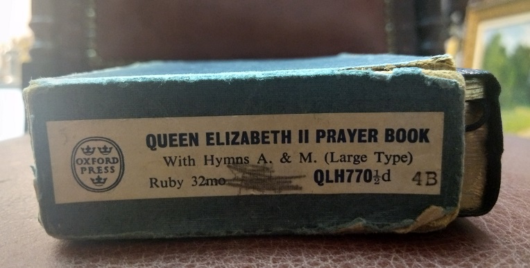 Книга "The book of common prayer" Oxford London