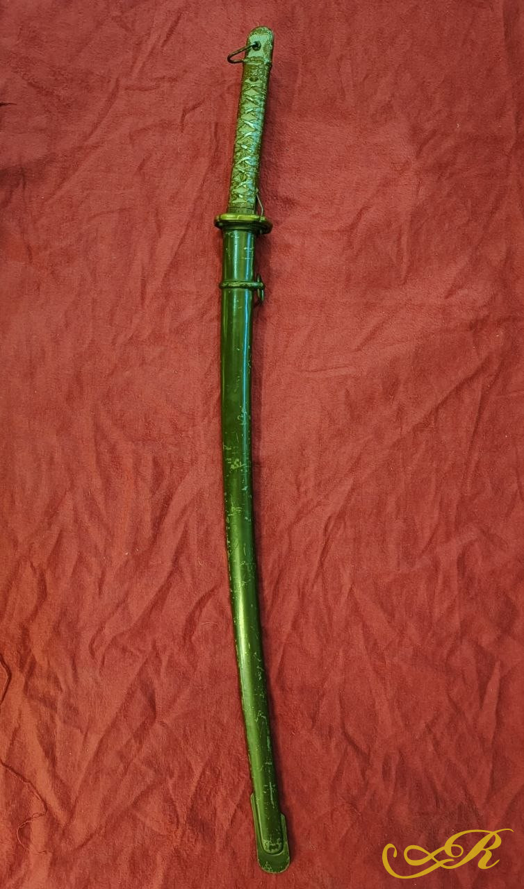  Сабля Япония метал.ручка . Метал. Кожух 96 см 
