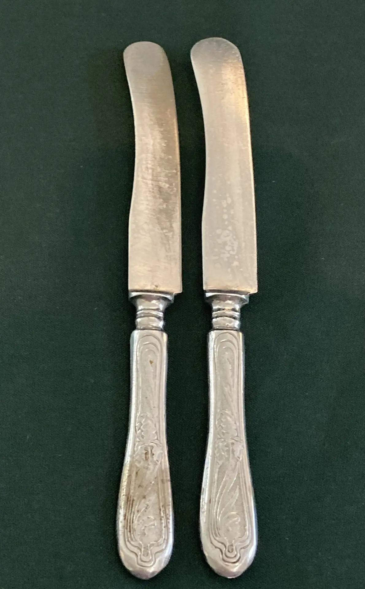 Нож сервировочный 2 шт. Robert Schaaf - Solingen ( с оленем).Германия. Нержавейка.