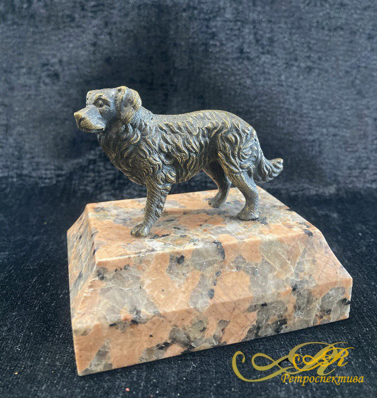 Статуэтка "Собака", нач. XX в.