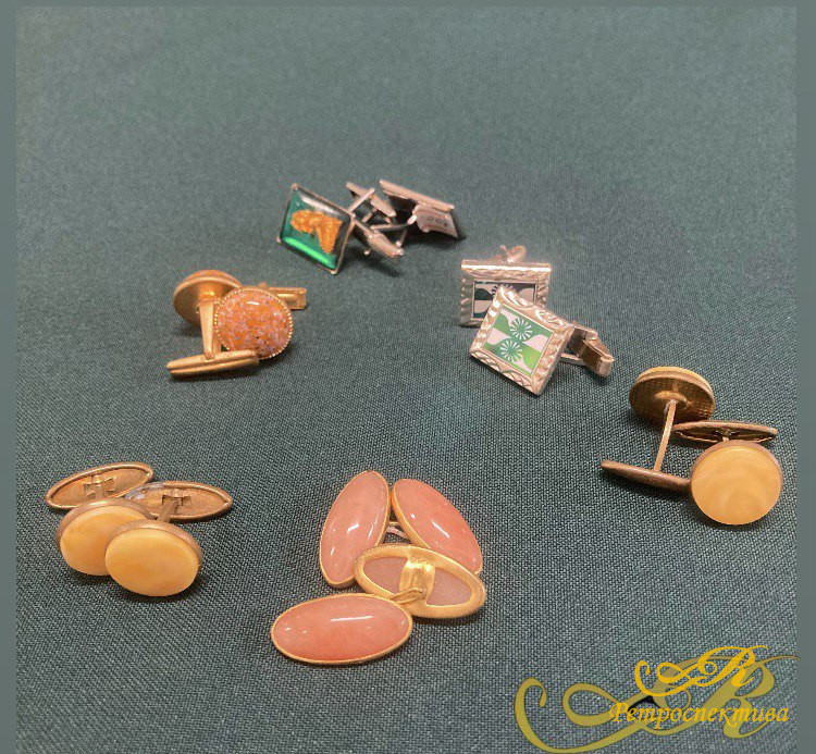 Запонки СССР.