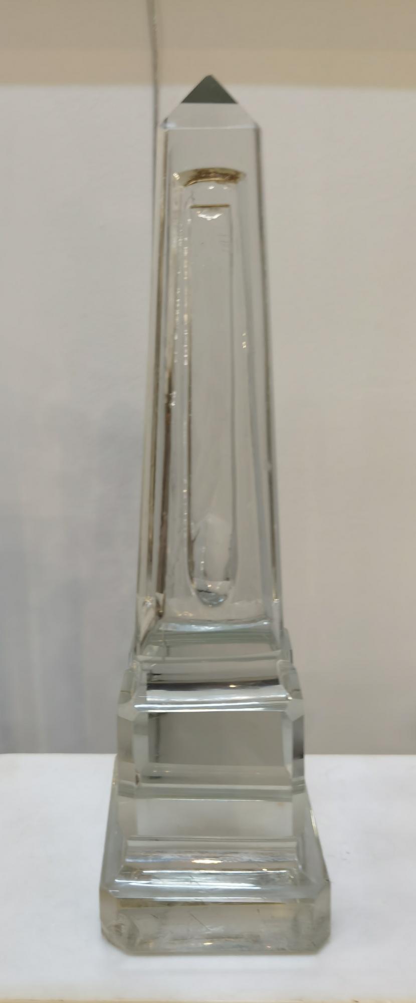 Обелиск, кварц, 25 см