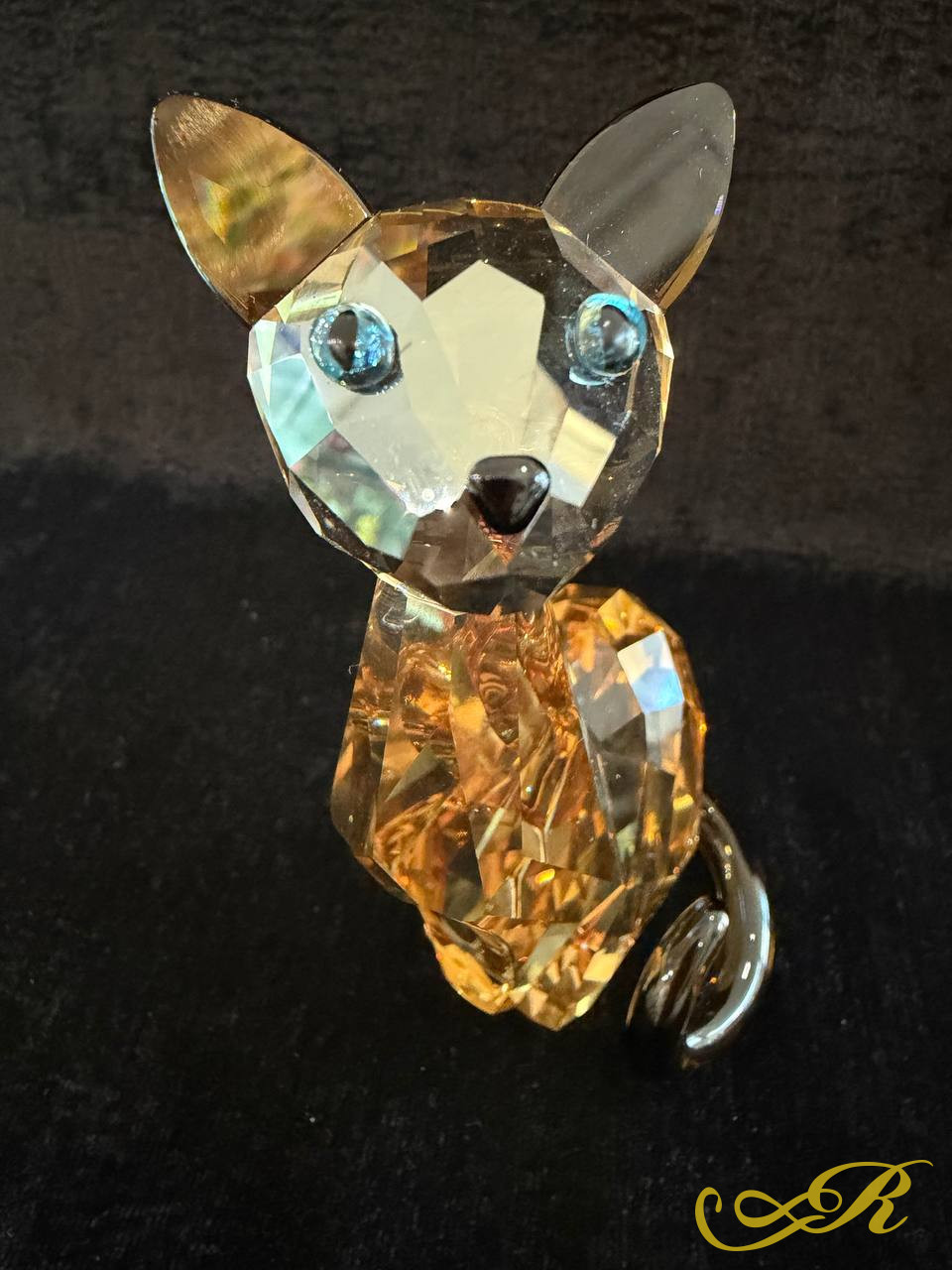 Swarovski «Кошка» — оригинальная хрустальная фигурка Swarovski с клеймом