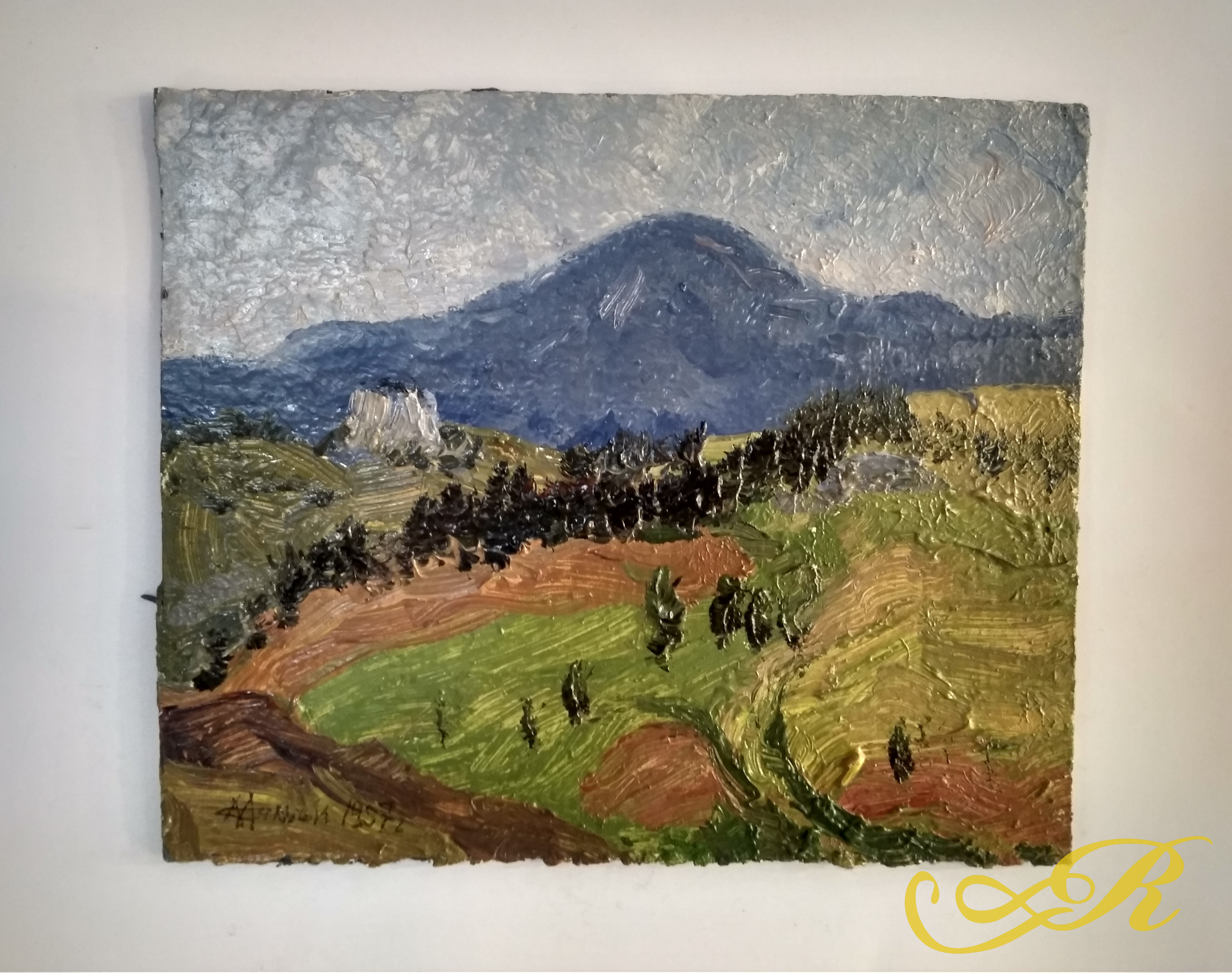 Летние поля, Салмин М.А., 1957 г.