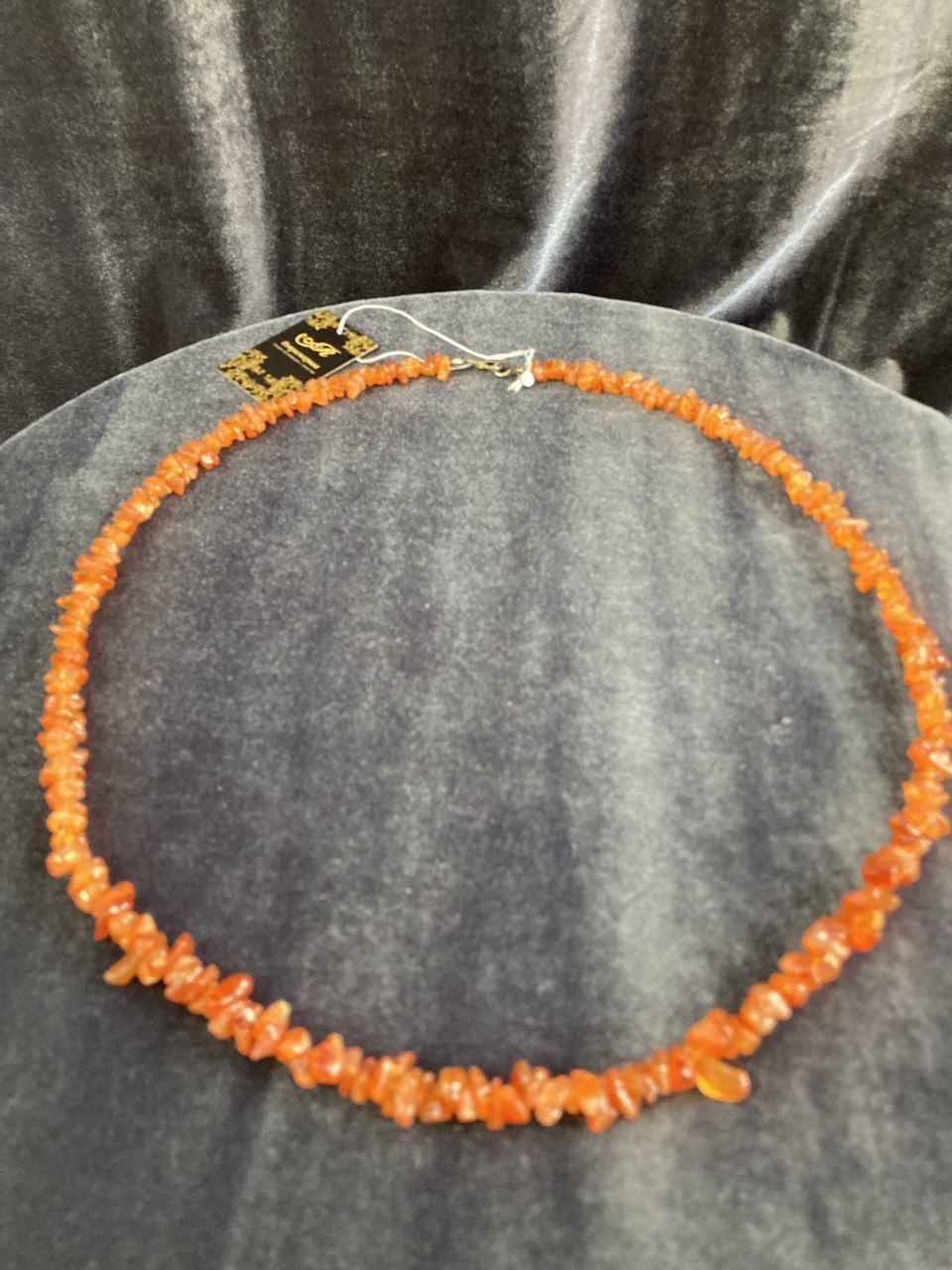 Бусы сердолик 65см. 50гр.