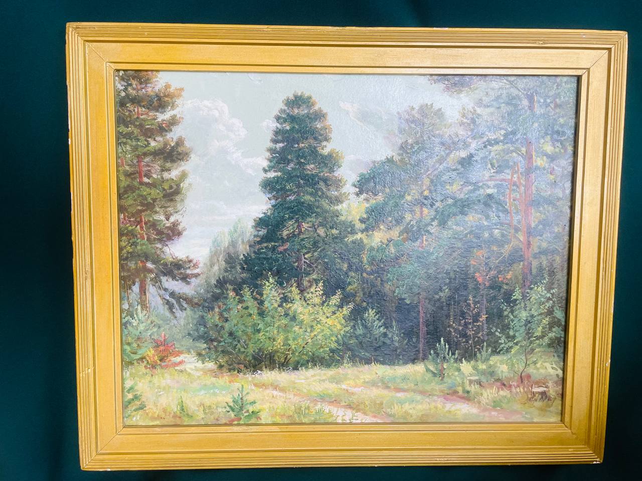 Галимов Р.Б. картина "Август", 1988 год,