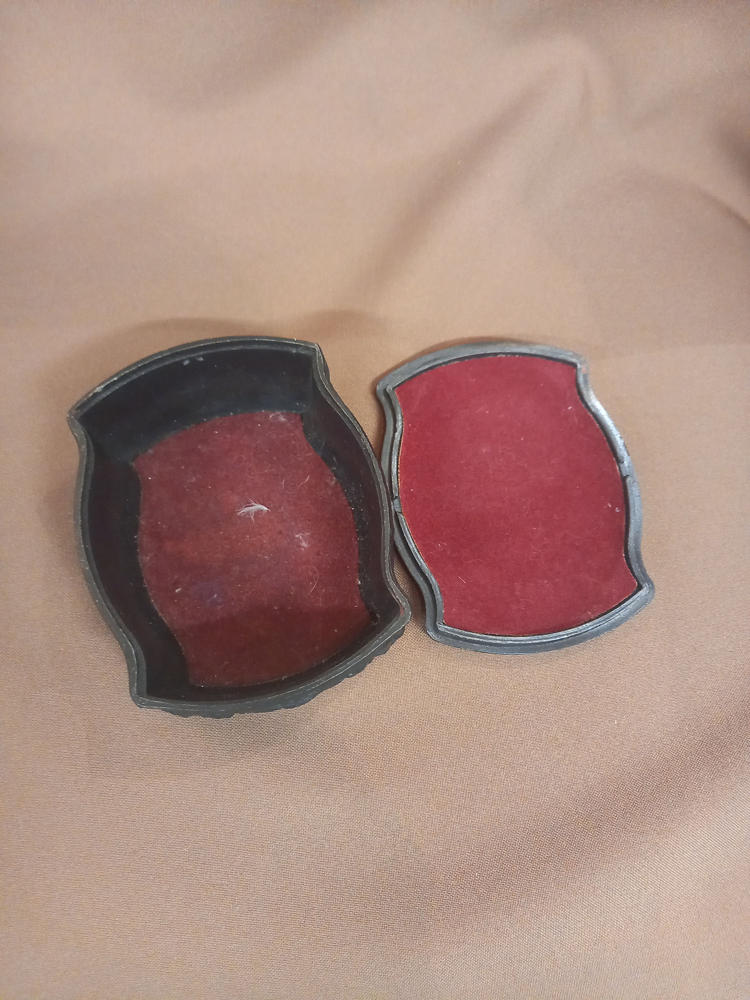 Шкатулка, пластик, живопись. СССР.