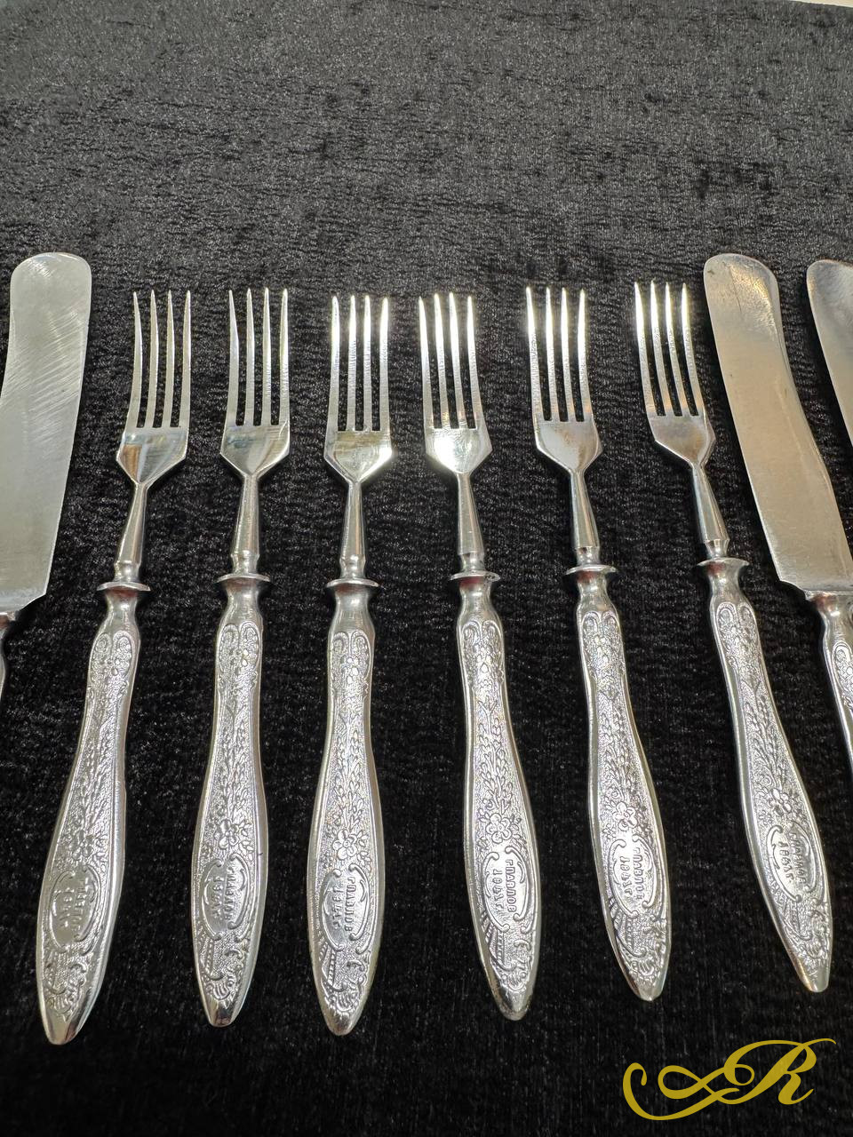 Ножи и вилки. Артель им. Штанге. г. Павлов. Клеймо!  Редкость!