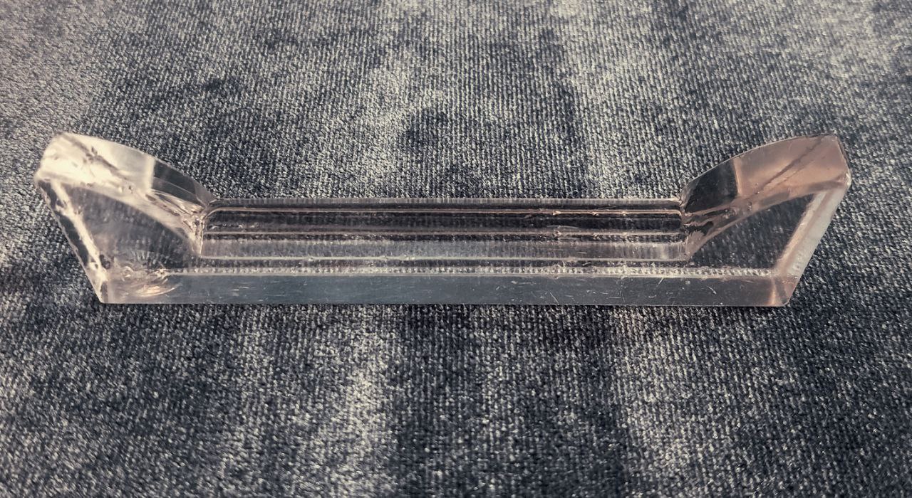 Подставка стеклянная, для столовых приборов, Мальцовский завод, 8,5 см