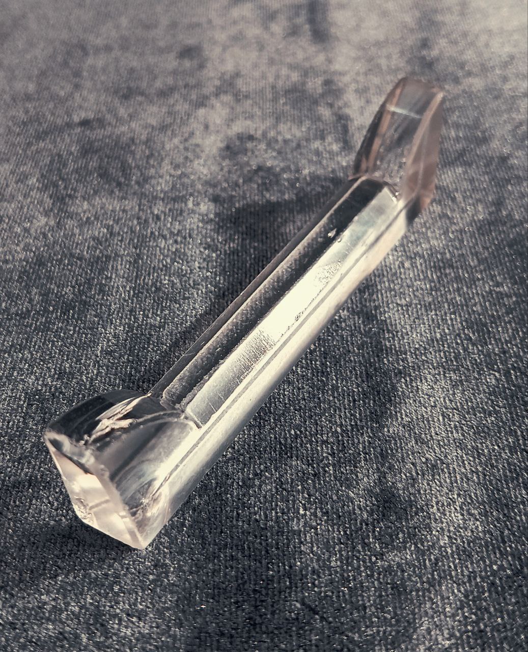 Подставка стеклянная, для столовых приборов, Мальцовский завод, 8,5 см