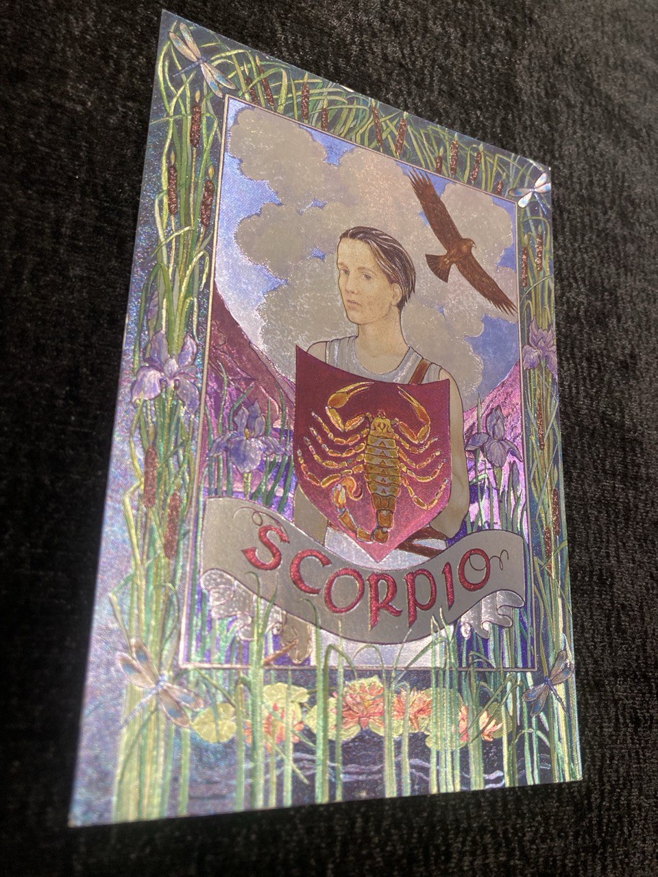 Открытка " Скорпион" Англия.