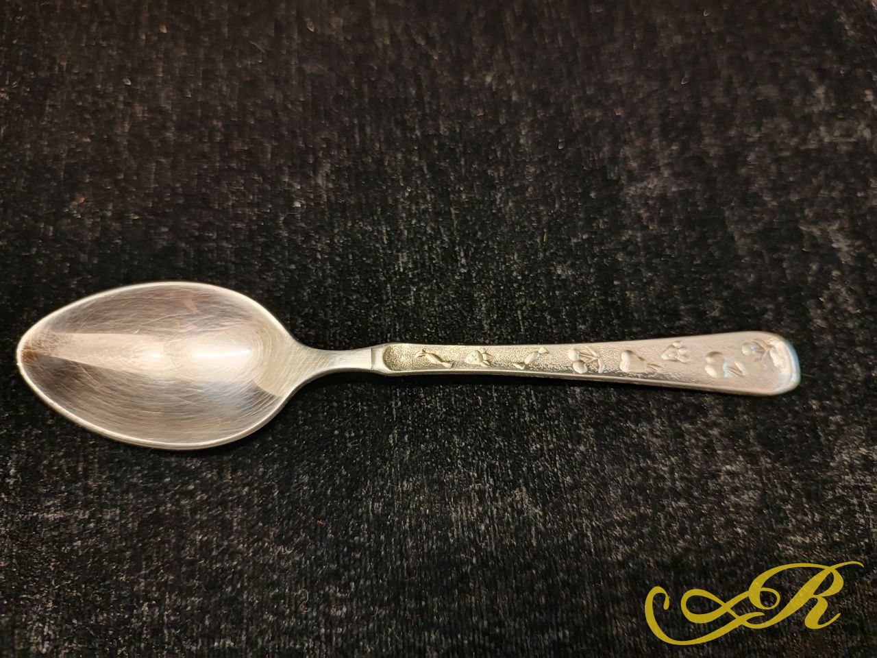 ложка серебряная, чайная. 925 проба.25,4 гр. 13 см.