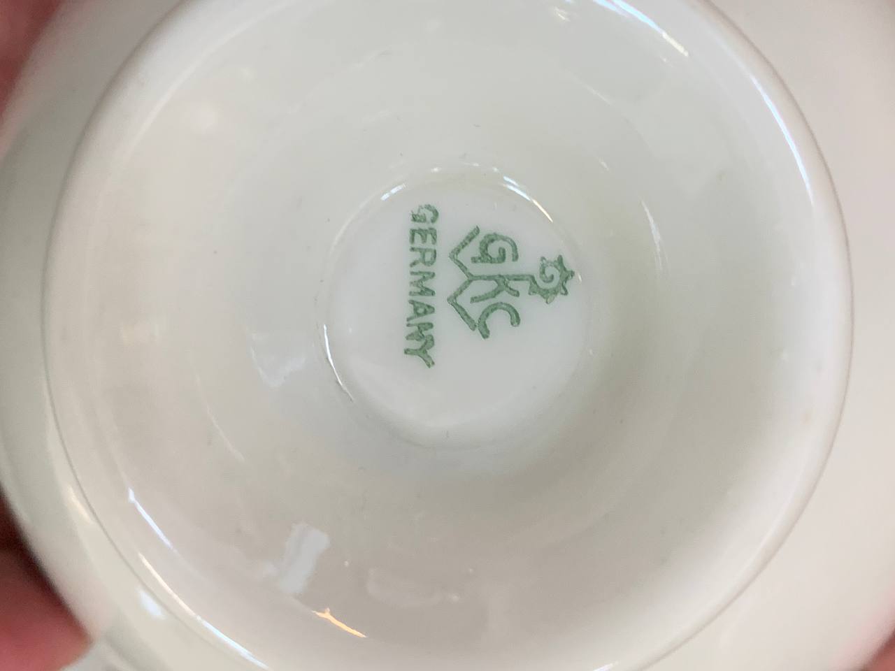 Фарфоровая чайная тройка. Европа ХХ в.