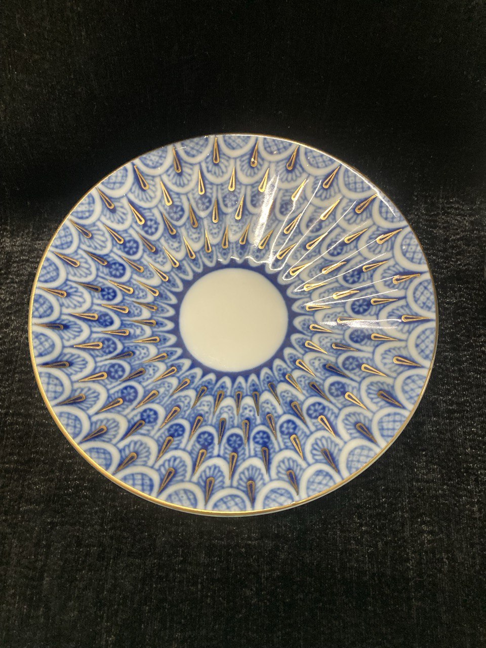 Фарфоровая чайная пара " Незабудка" ЛФЗ