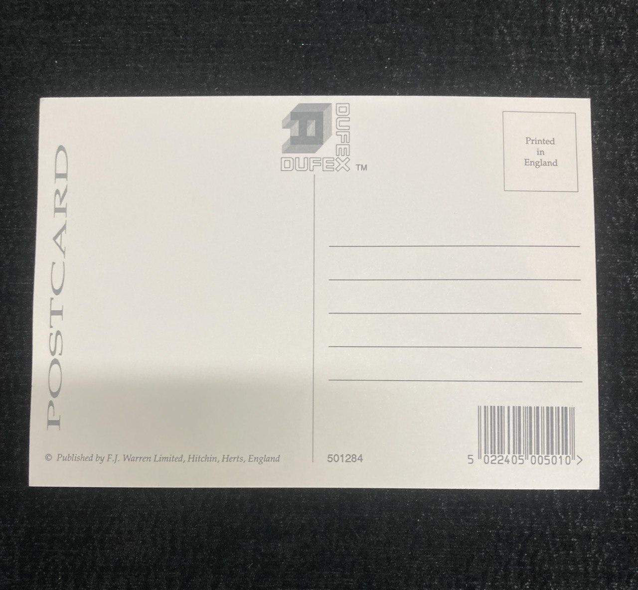 Открытка " Скорпион" Англия.