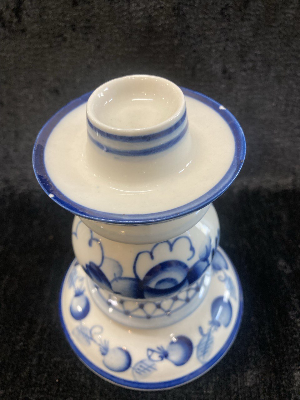 Фарфоровый подсвечник, СССР, сер. ХХ в.