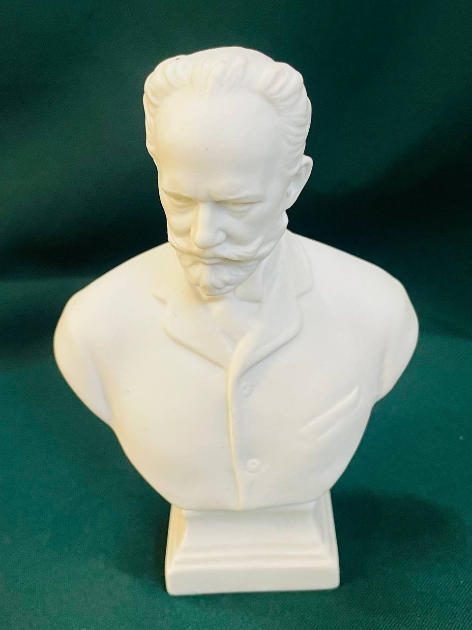 Бюст Петра Чайковского, фарфор СССР