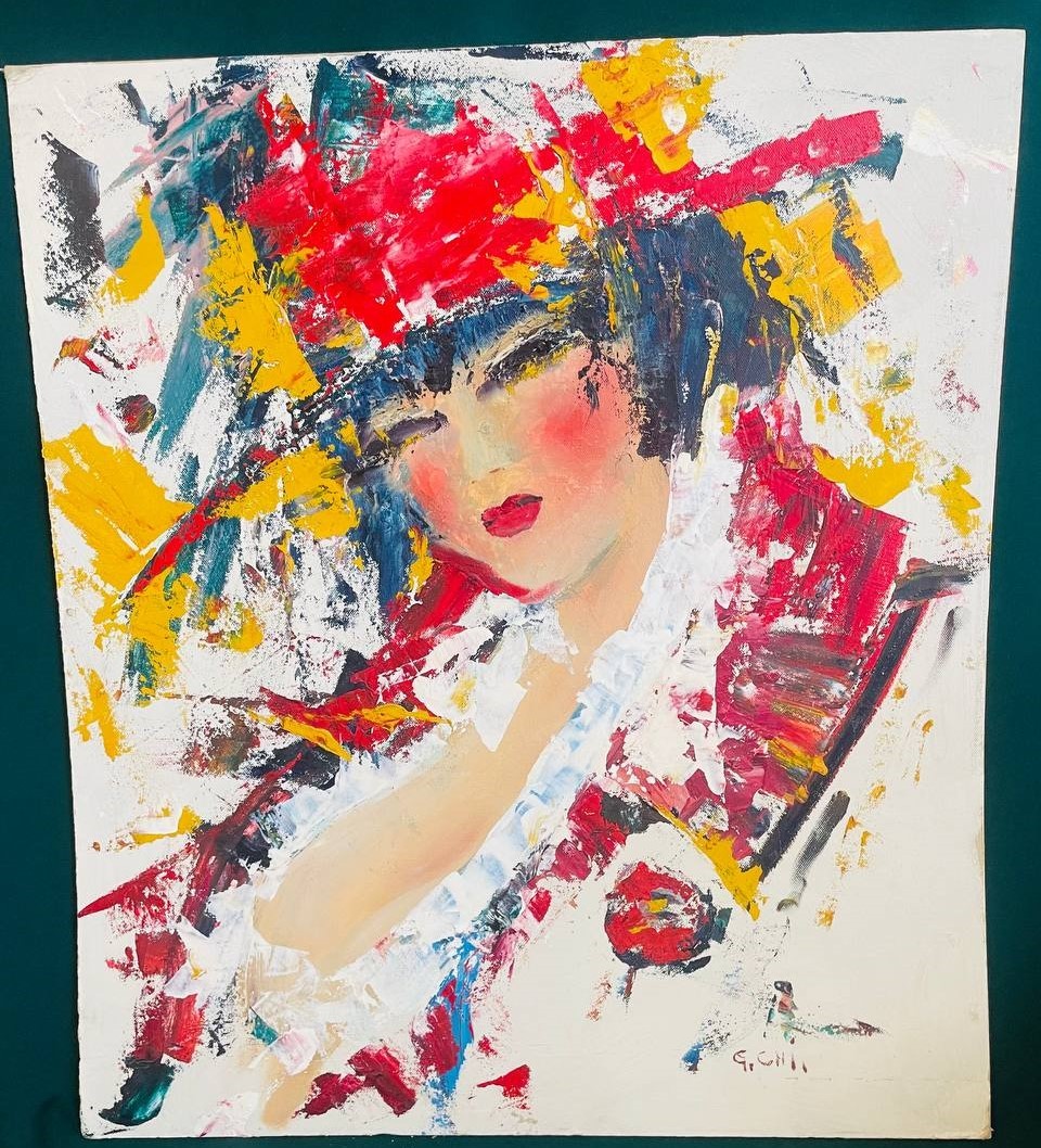 Художник Чигвинцев Геннадий, Картина " В розовом",