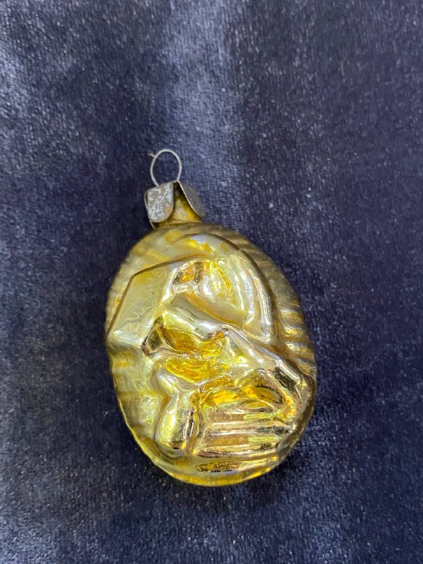 Ёлочная игрушка серп и молот СССР