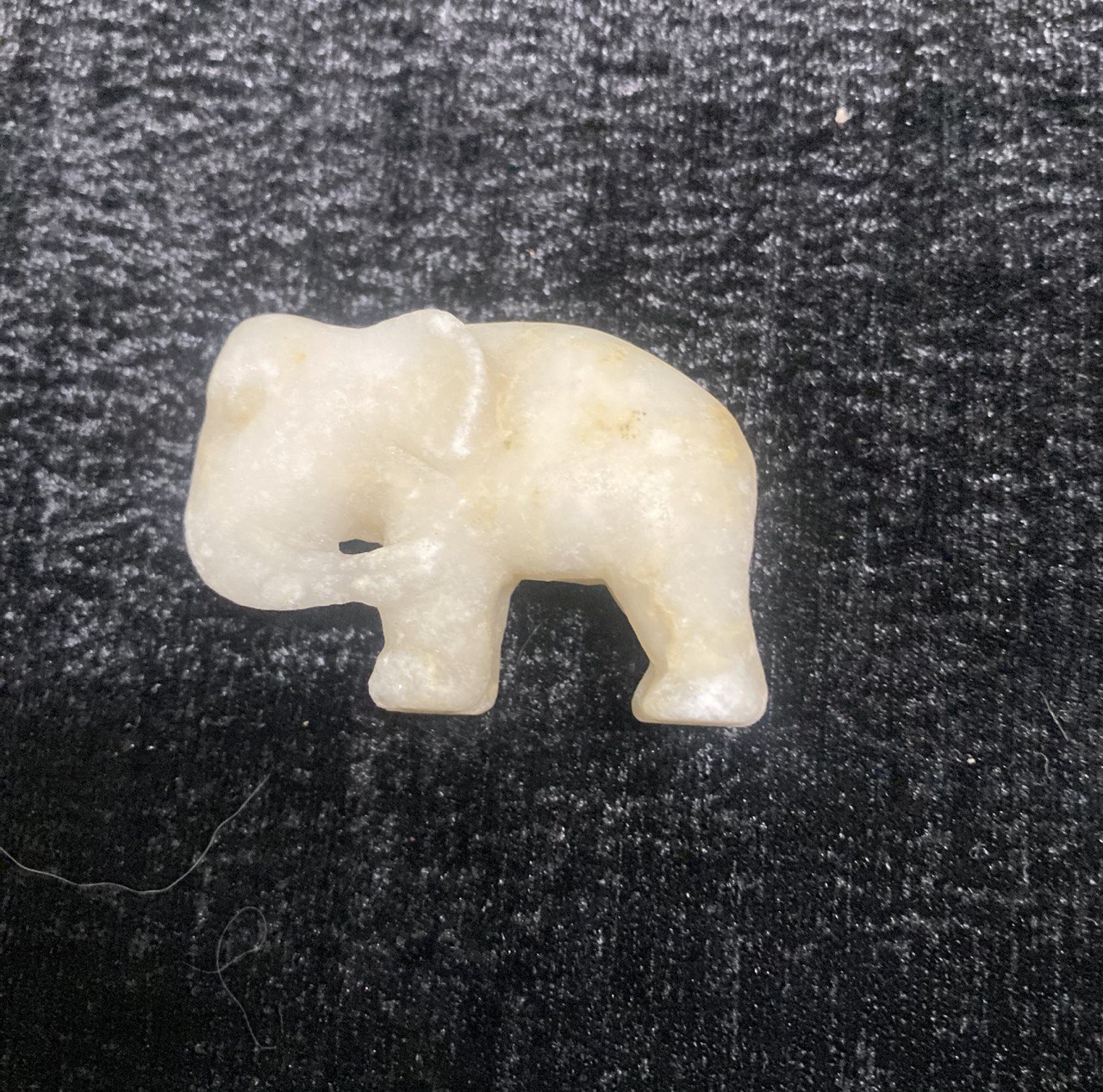 Слоник из мрамора 4,5 см.