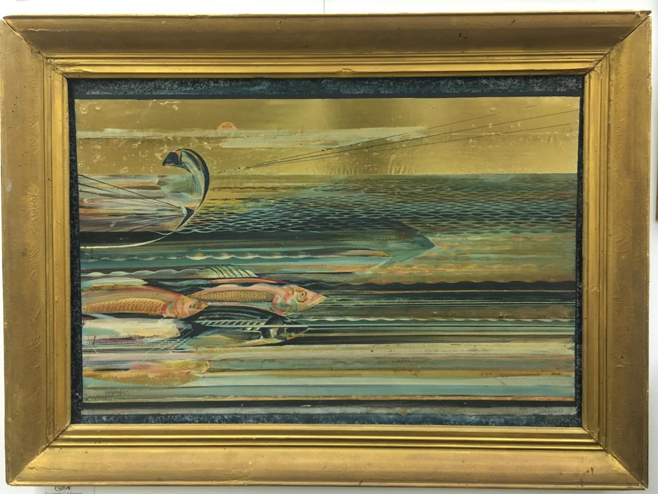 Картина "Море и рыбы", автор Архиреев