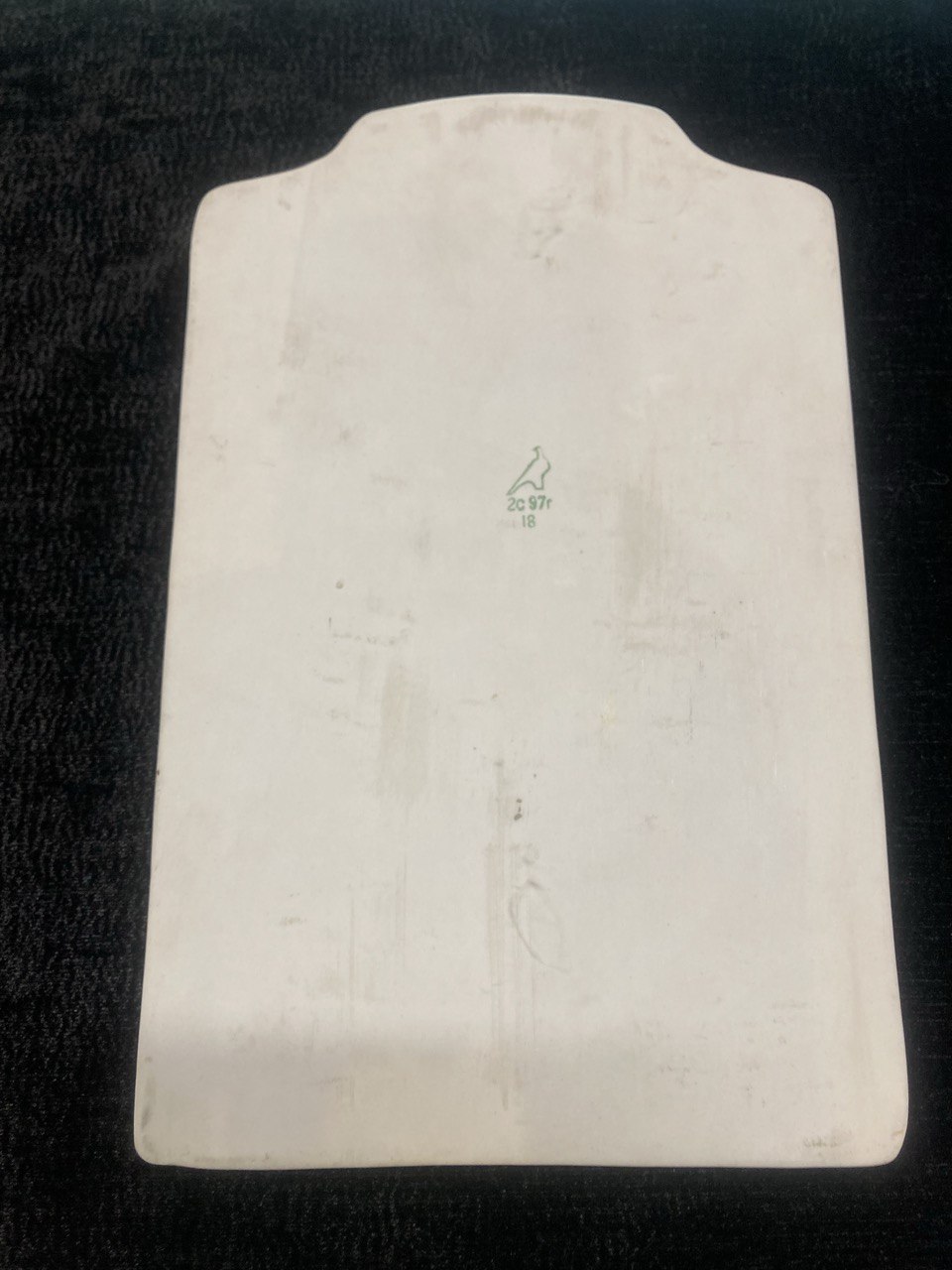 Фарфоровая сырная доска. Дулево.СССР.