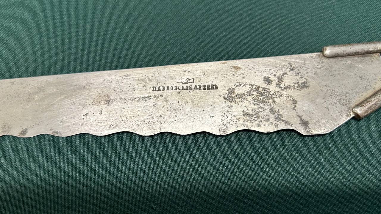 Старинный хлебный нож, XIX в. Российская Империя.
